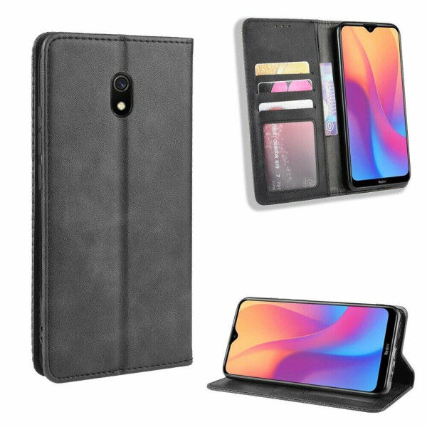

Чехол Deexe Retro Style для Xiaomi Redmi 8A - Black