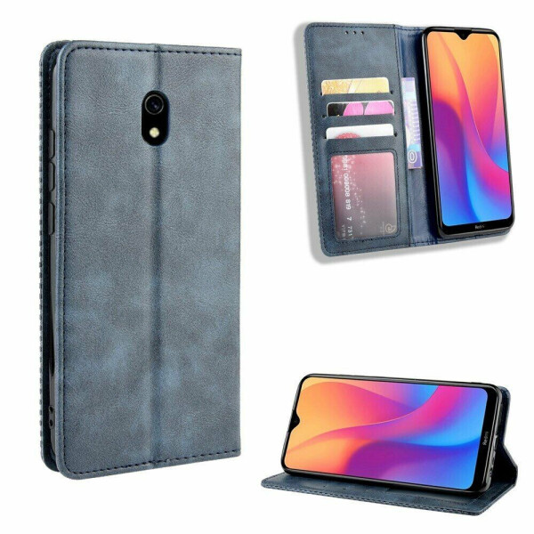

Чехол Deexe Retro Style для Xiaomi Redmi 8A - Blue