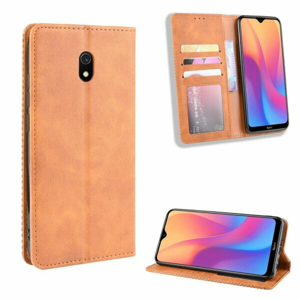 

Чехол Deexe Retro Style для Xiaomi Redmi 8A - Brown