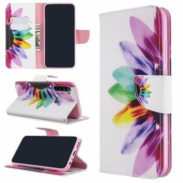 

Чехол-книжка Deexe Color Wallet для Xiaomi Redmi Note 8T - Colorful Petals