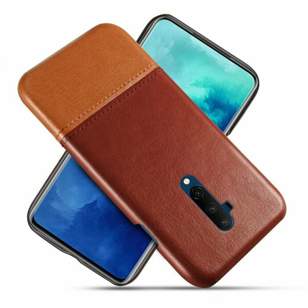 

Защитный чехол KSQ Dual Color для OnePlus 7T Pro - Dark Brown / Light Brown