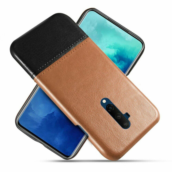 

Защитный чехол KSQ Dual Color для OnePlus 7T Pro - Light Brown / Black