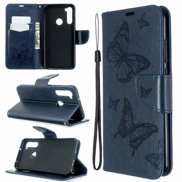 

Чехол UniCase Butterfly Pattern для Xiaomi Redmi Note 8T - Blue