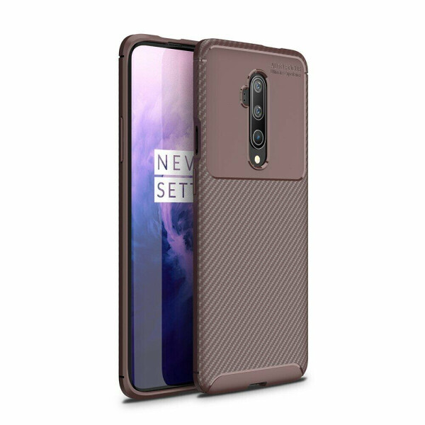

Защитный чехол Deexe Fusion для OnePlus 7T Pro - Coffee
