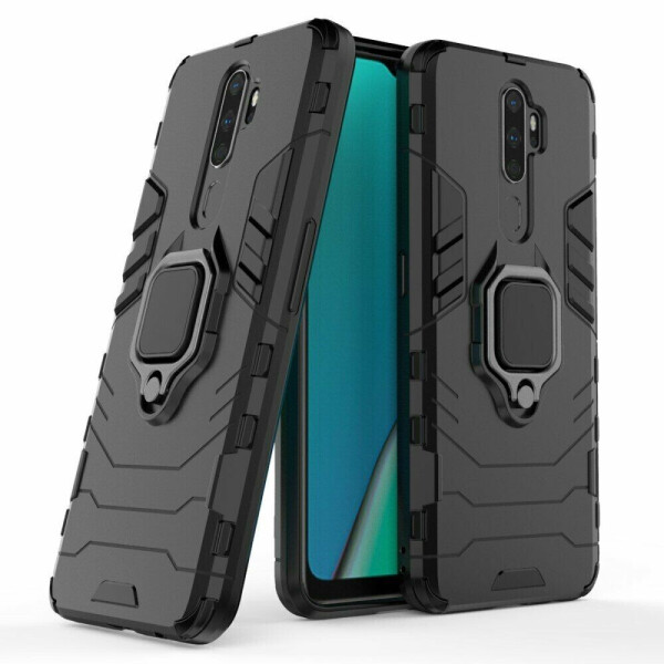 

Защитный чехол Deexe Hybrid Case для OPPO A9 2020 - Black