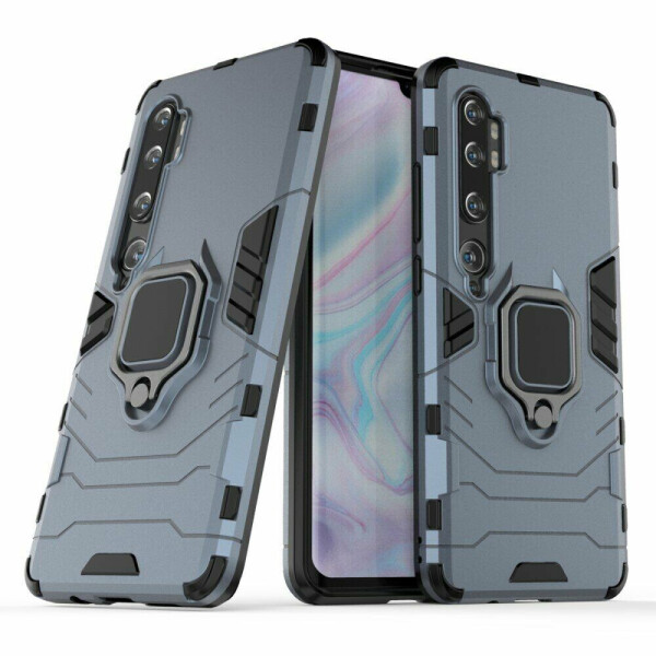 

Защитный чехол Deexe Hybrid Case для Xiaomi Mi Note 10 Pro / Mi Note 10 - Dark Blue