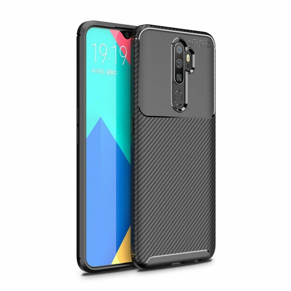 

Защитный чехол Deexe Fusion для OPPO A9 2020 - Black