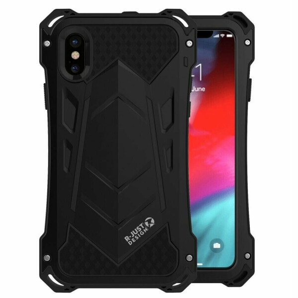 

Защитный чехол R-JUST Shockproof для Apple iPhone XS - Black