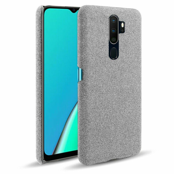 

Защитный чехол KSQ Cloth Style для OPPO A9 2020 - Light Grey