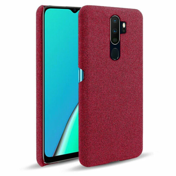 

Защитный чехол KSQ Cloth Style для OPPO A9 2020 - Red