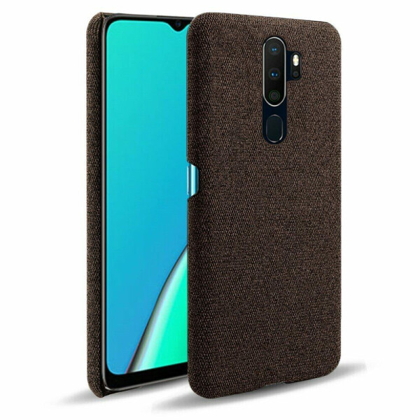 

Защитный чехол KSQ Cloth Style для OPPO A9 2020 - Brown