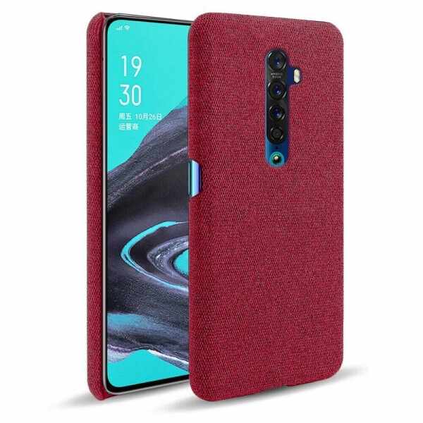 

Защитный чехол KSQ Cloth Style для OPPO Reno 2 - Red