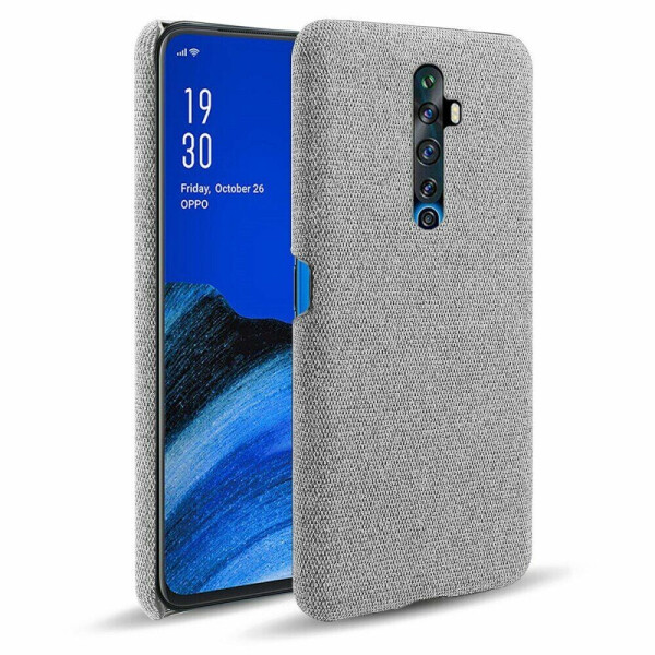 

Защитный чехол KSQ Cloth Style для OPPO Reno 2Z - Light Grey