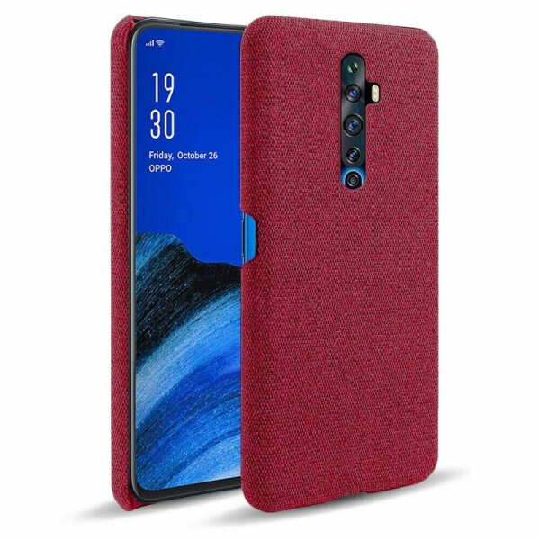 

Защитный чехол KSQ Cloth Style для OPPO Reno 2Z - Red