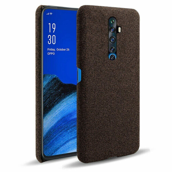 

Защитный чехол KSQ Cloth Style для OPPO Reno 2Z - Brown
