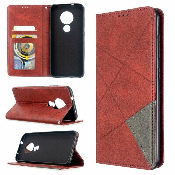 

Чехол UniCase Geometric Pattern для Nokia 7.2 / Nokia 6.2 - Red
