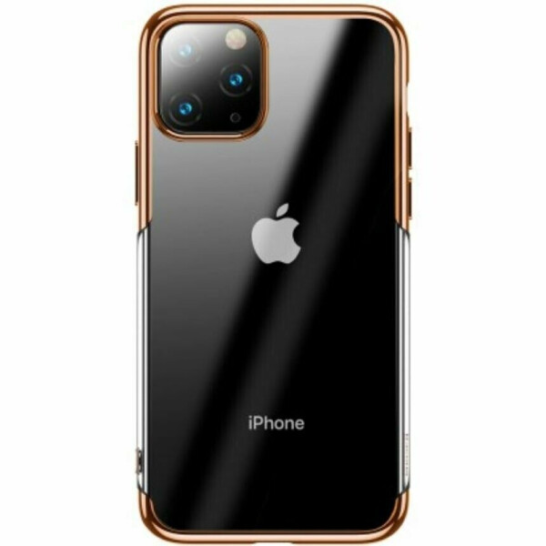 

Силиконовый (TPU) чехол BASEUS Shining Series для Apple iPhone 11 - Gold