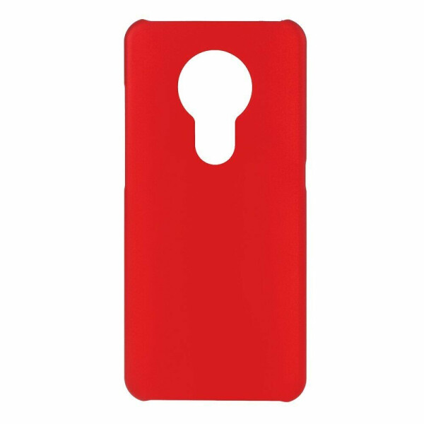 

Пластиковый чехол Deexe Hard Shell для Nokia 7.2 / 6.2 - Red