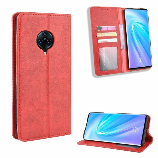 

Чехол Deexe Retro Style для VIVO NEX 3 - Red