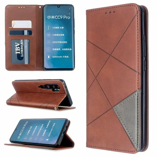 

Чехол UniCase Geometric Pattern для Xiaomi Mi Note 10 Pro / Mi Note 10 - Coffee