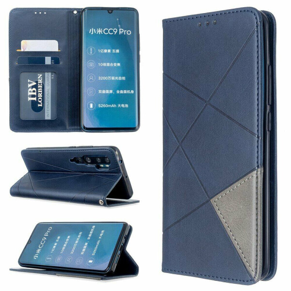 

Чехол UniCase Geometric Pattern для Xiaomi Mi Note 10 Pro / Mi Note 10 - Blue