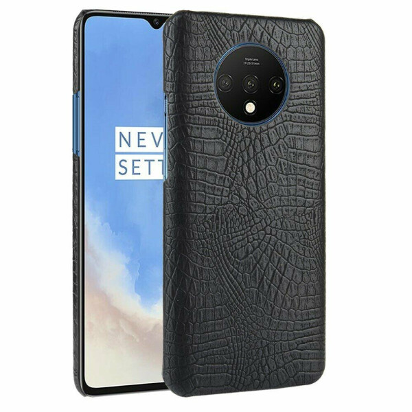 

Защитный чехол Deexe Croco Style для OnePlus 7T - Black
