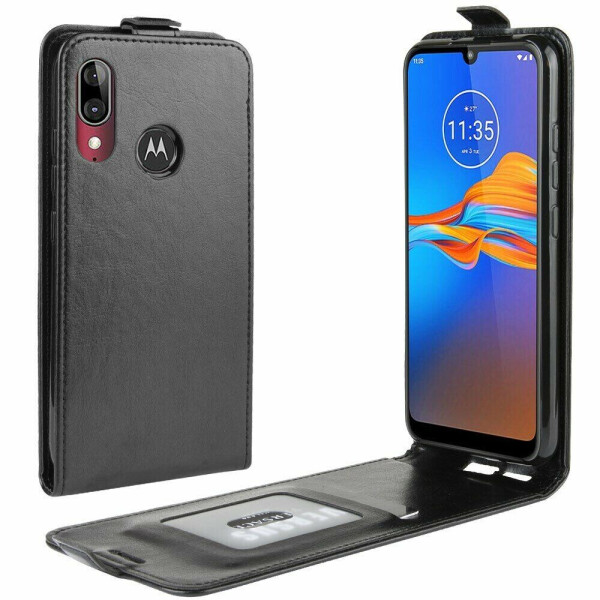 

Чехол Deexe Flip Case для Motorola E6 Plus (XT2025) - Black
