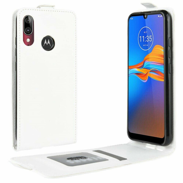 

Чехол Deexe Flip Case для Motorola E6 Plus (XT2025) - White