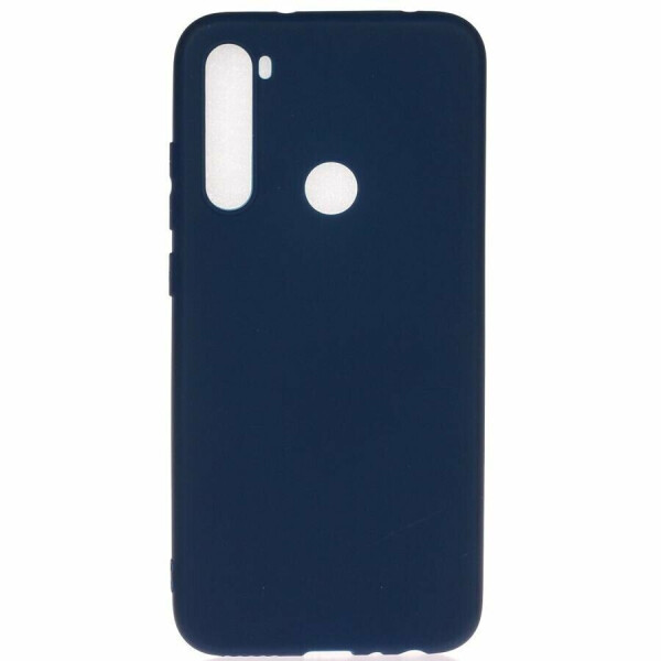 

Силиконовый (TPU) чехол Deexe Matte Case для Xiaomi Redmi Note 8 - Dark Blue