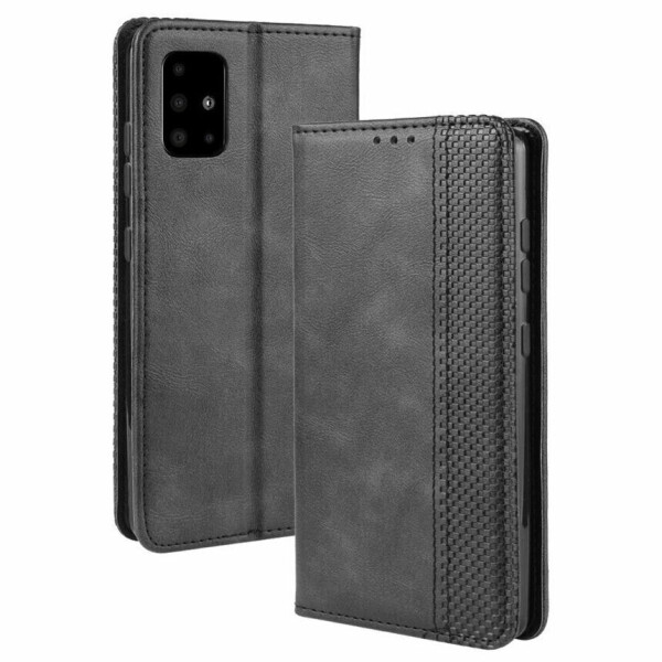 

Чехол Deexe Retro Style для Samsung Galaxy A71 - Black