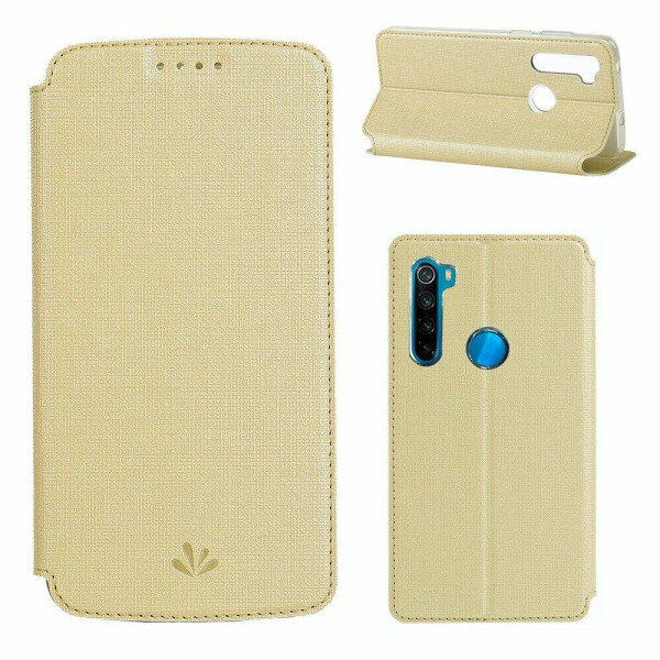 

Чехол-книжка VILI DMX Style для Xiaomi Redmi Note 8 - Gold