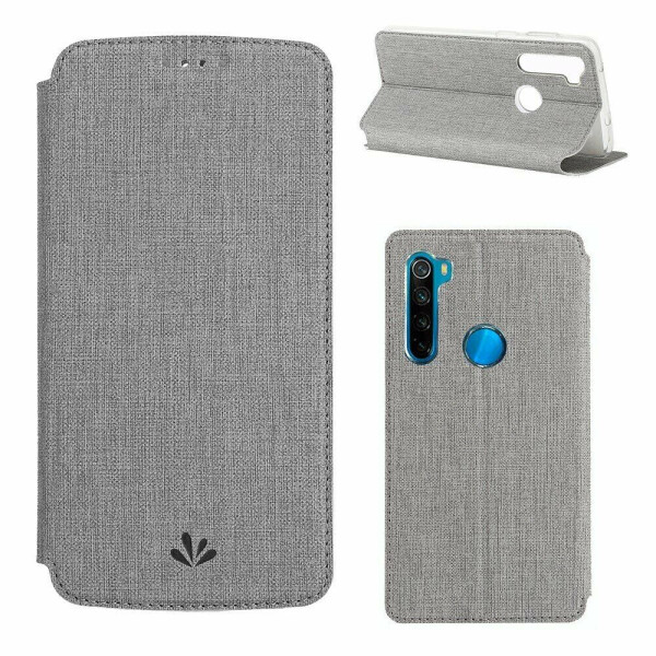 

Чехол-книжка VILI DMX Style для Xiaomi Redmi Note 8 - Grey