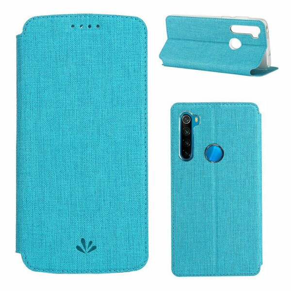 

Чехол-книжка VILI DMX Style для Xiaomi Redmi Note 8 - Blue