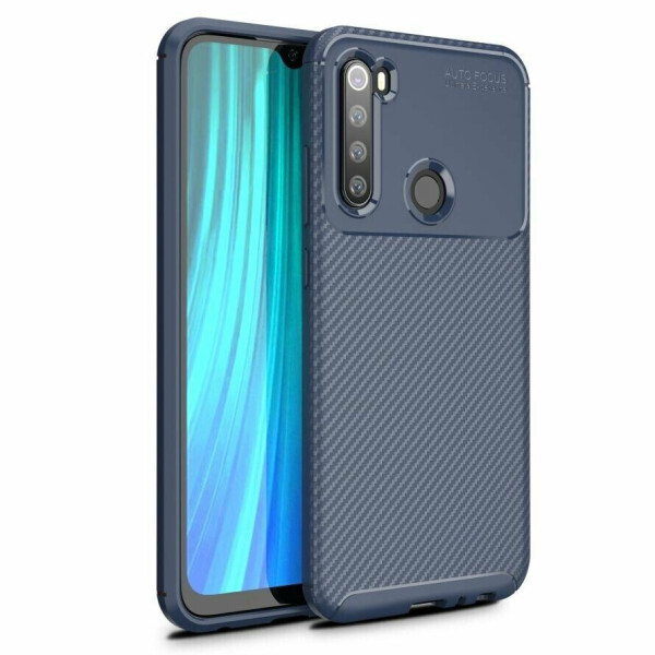 

Защитный чехол Deexe Fusion для Xiaomi Redmi Note 8 - Blue