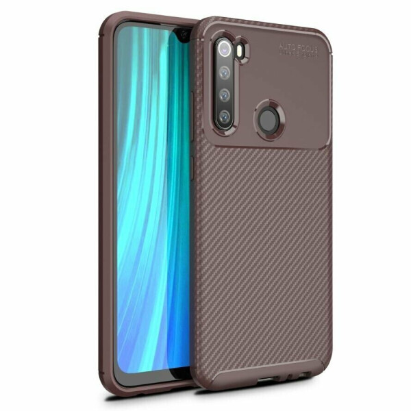 

Защитный чехол Deexe Fusion для Xiaomi Redmi Note 8 - Brown