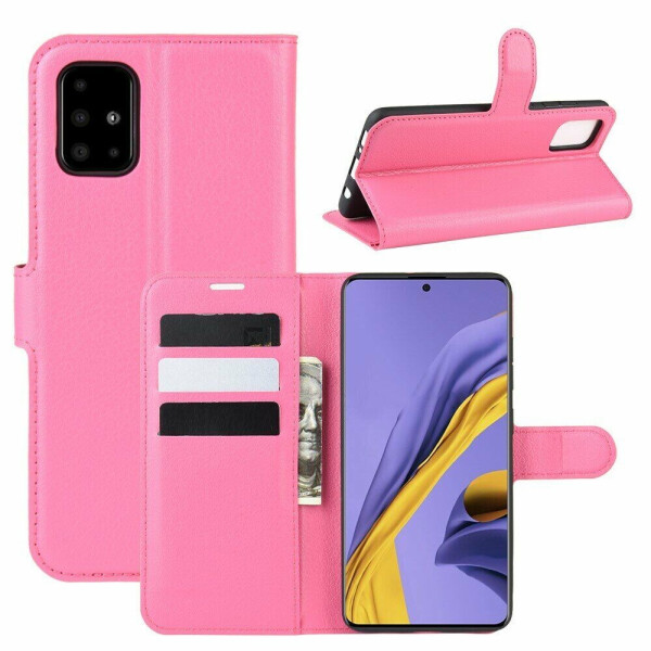 

Чехол-книжка Deexe Book Type для Samsung Galaxy A51 - Rose