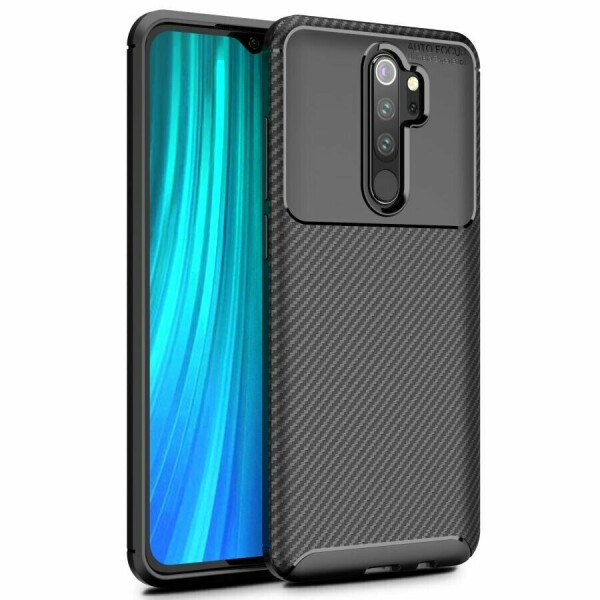 

Защитный чехол UniCase Carbon для Xiaomi Redmi Note 8 Pro - Black