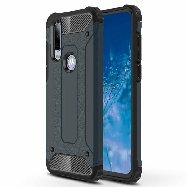

Защитный чехол UniCase Rugged Guard для Motorola One Action - Dark Blue