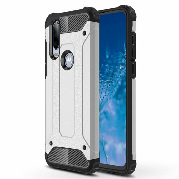 

Защитный чехол UniCase Rugged Guard для Motorola One Action - Silver