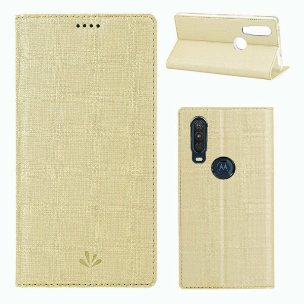

Чехол-книжка VILI DMX Style для Motorola One Action - Gold