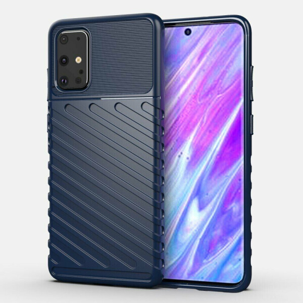 

Защитный чехол Deexe Thunder Series для Samsung Galaxy S20 Plus (G985) - Blue