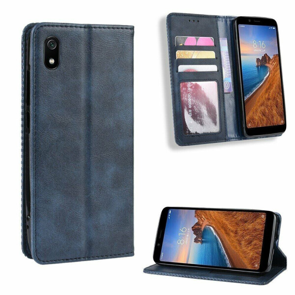 

Чехол Deexe Retro Style для Xiaomi Redmi 7A - Blue