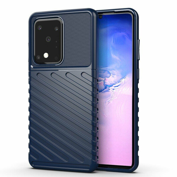 

Защитный чехол Deexe Thunder Series для Samsung Galaxy S20 Ultra (G988) - Blue