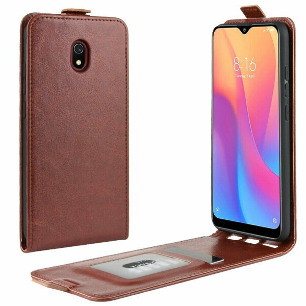 

Чехол Deexe Flip Case для Xiaomi Redmi 8A - Brown