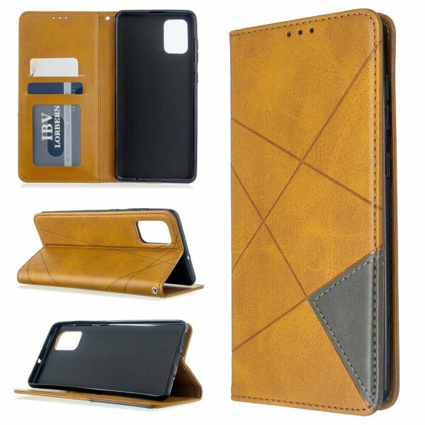 

Чехол UniCase Geometric Pattern для Samsung Galaxy A71 (A715) - Brown