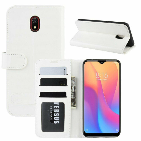 

Чехол-книжка Deexe Wallet Style для Xiaomi Redmi 8A - White