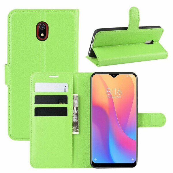 

Чехол-книжка Deexe Book Type для Xiaomi Redmi 8A - Green