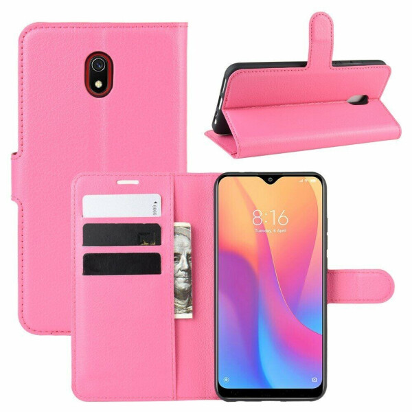 

Чехол-книжка Deexe Book Type для Xiaomi Redmi 8A - Rose