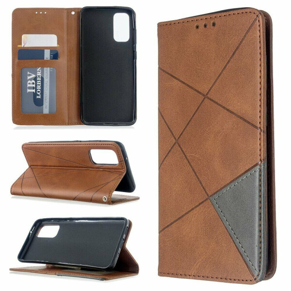 

Чехол UniCase Geometric Pattern для Samsung Galaxy S20 (G980) - Coffee