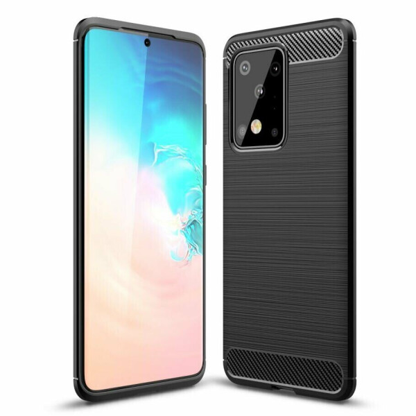 

Защитный чехол UniCase Carbon для Samsung Galaxy S20 Ultra (G988) - Black